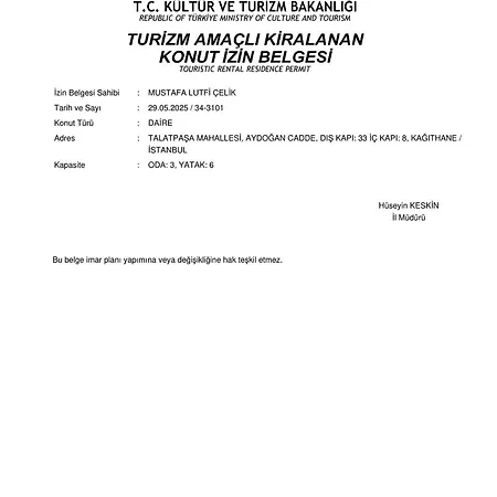 Appartement Sehir Merkezi Ve Manzarali 4 Odali Muhtesem *